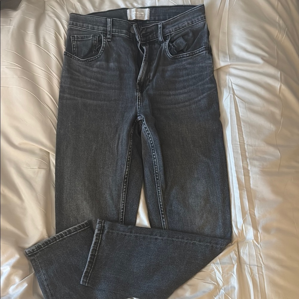 Everlane High Rise Straight Jean